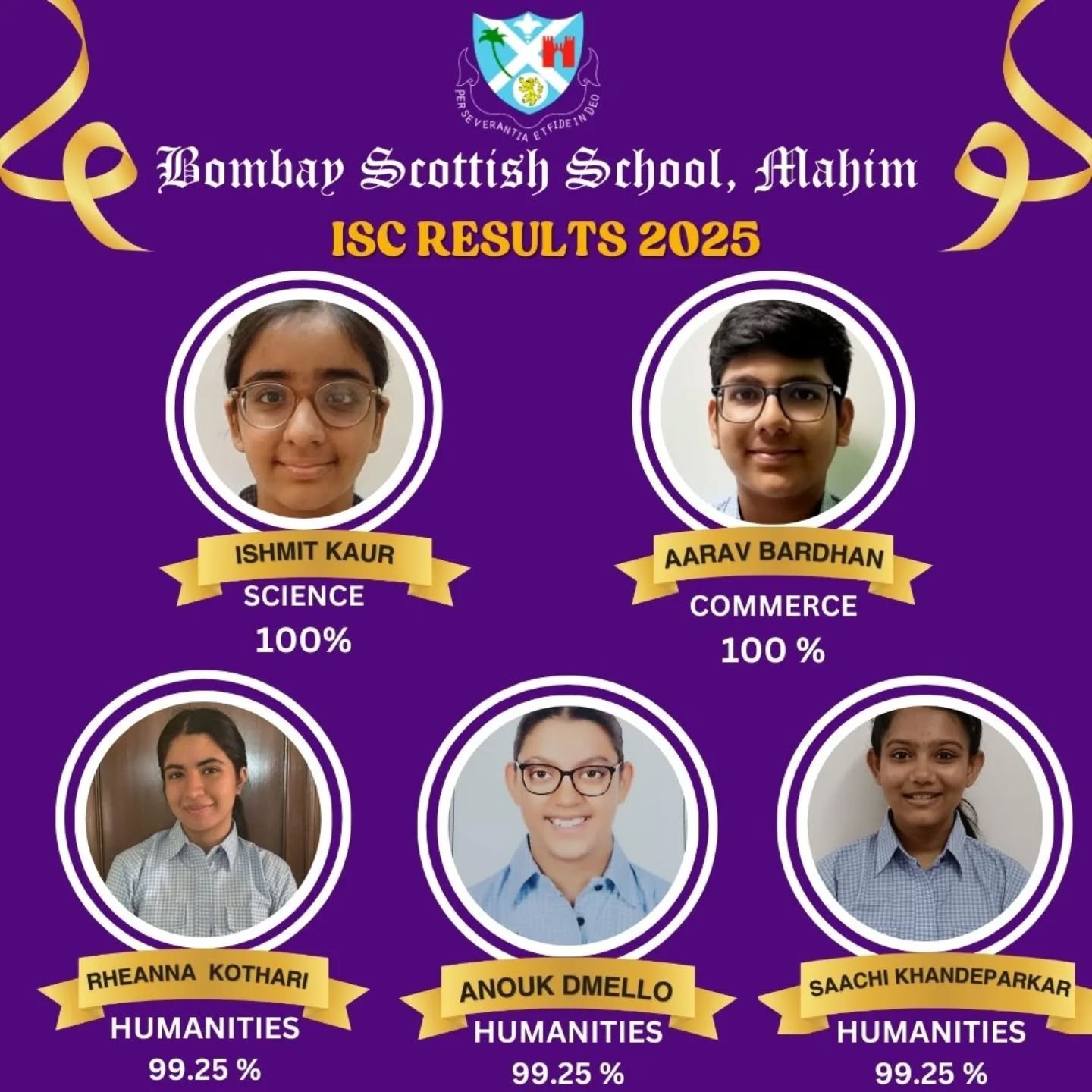 Congratulations to our ISC toppers of 2025! You have made us Proud! 🏴
#isc #iscresults #bombayscottishschoolmahim #bombayscottishmahimofficial #schoolresults #examresults #exam